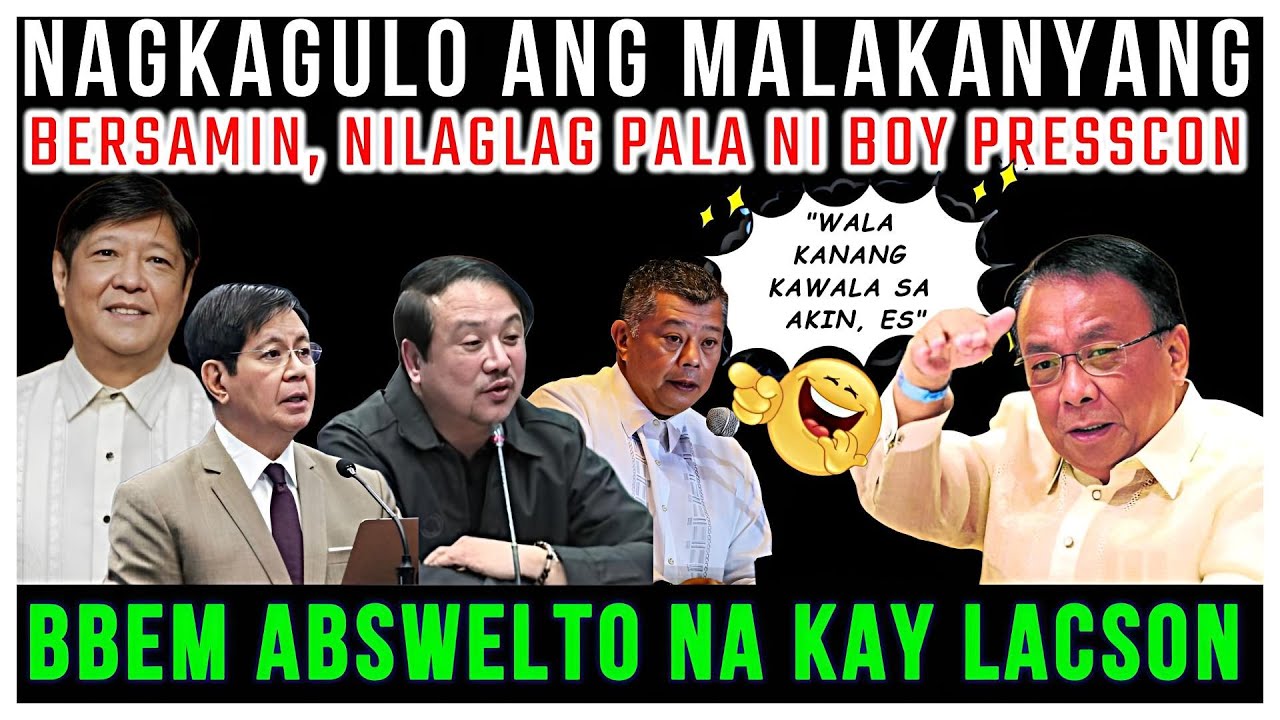 Nagkalaglagan Na Sa Malakanyang | Bersamin, Sinaksak Patalikod Ni Bonjing | BBeM, Abswelto Agad