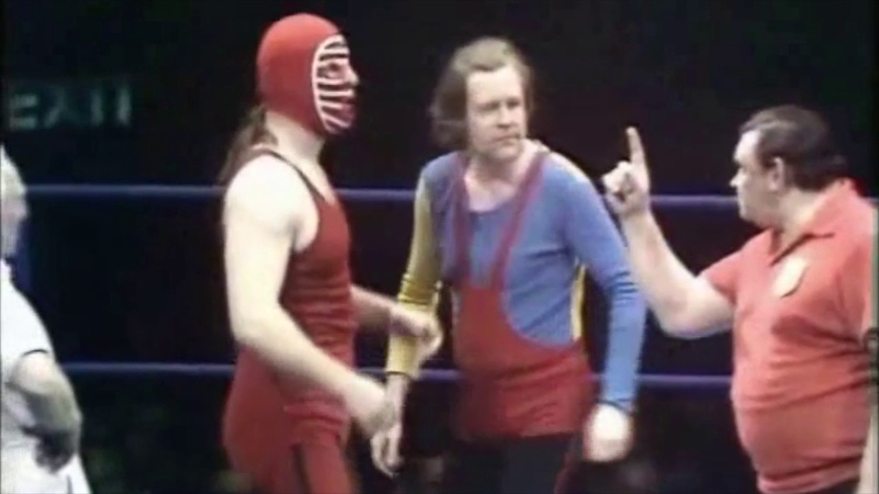 Kendo Nagasaki & Gorgeous George vs Mick McManus & Steve Logan