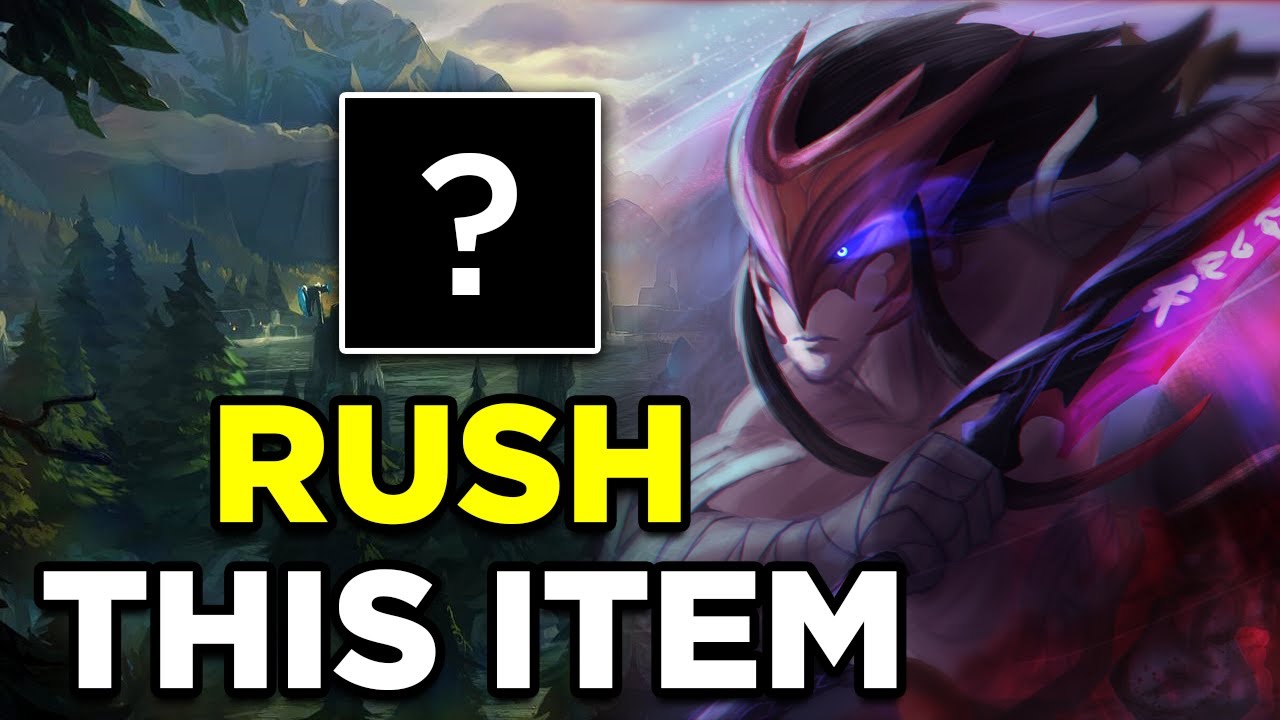 The *BEST* first item on Yone in Season 12 - League of Legends