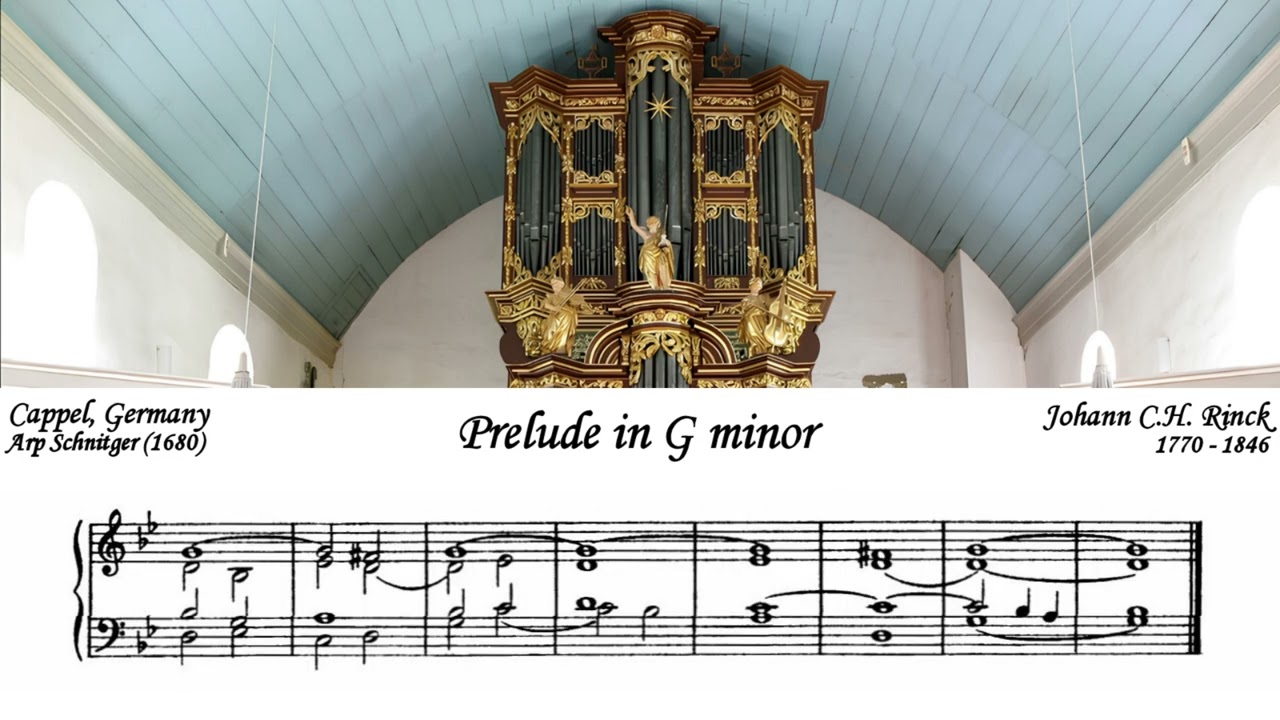 Johann Christian Heinrich Rinck - Prelude in G minor