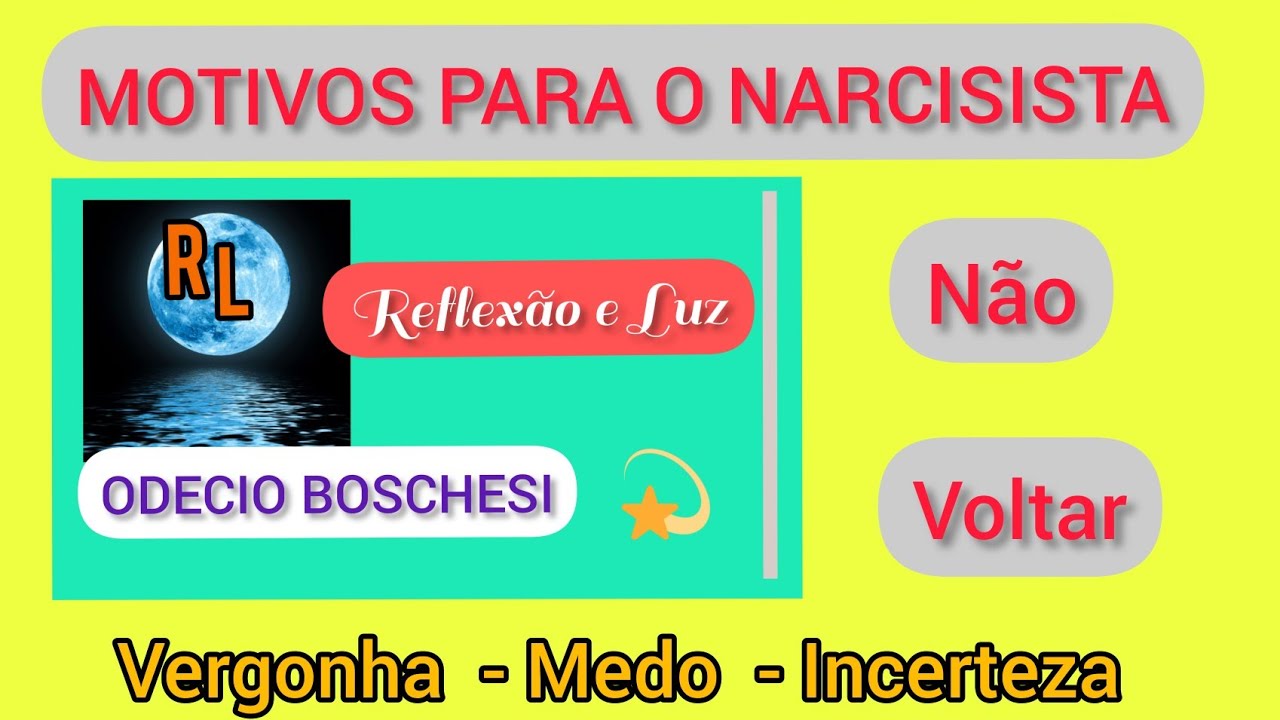 3 MOTIVOS QUE VÃO IMPEDIR  A VOLTA DO NARCISISTA. VERGONHA, MEDO E A INCERTEZA. #Narcisismo