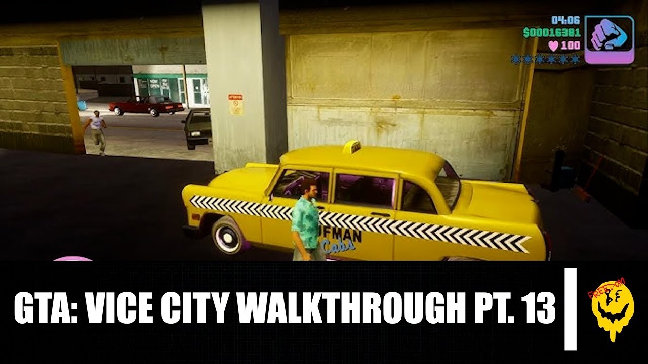 Прохождение игры GTA: Vice City в разрешении 4K, часть 13.