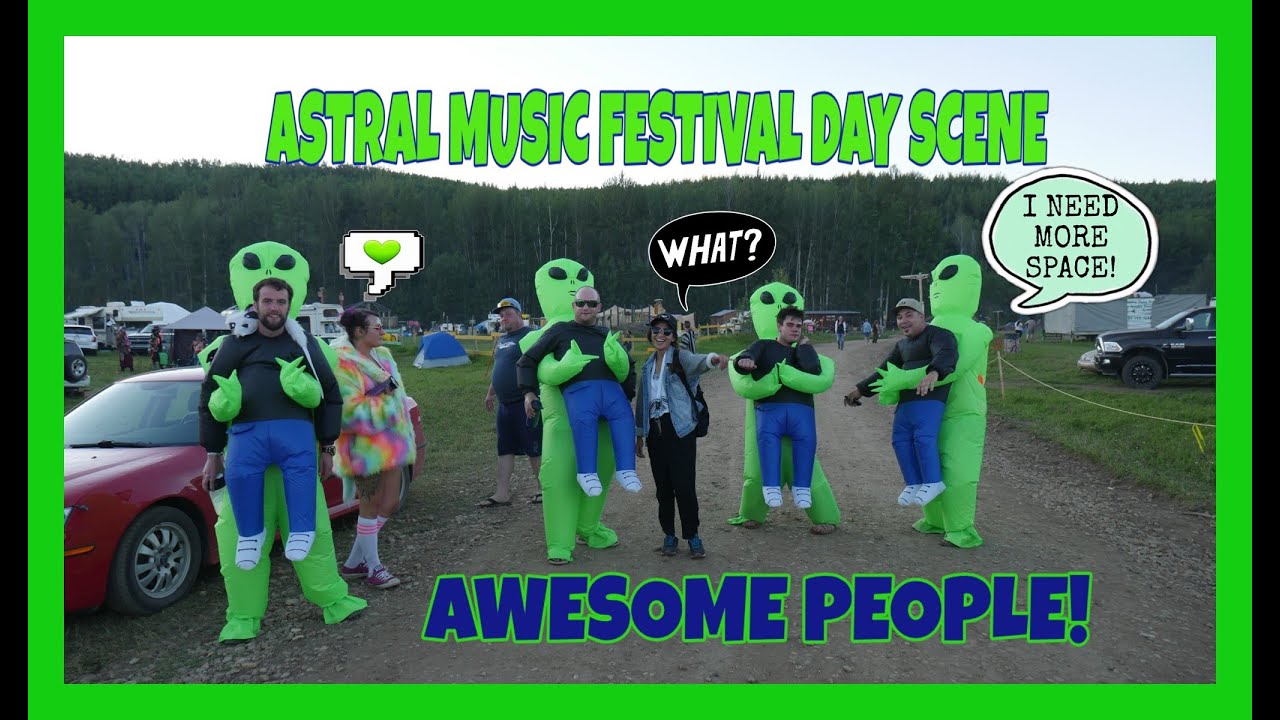 FILIPINA CANADIAN COUPLE: ASTRAL HARVEST MUSIC FESTIVAL DURING THE DAY!
