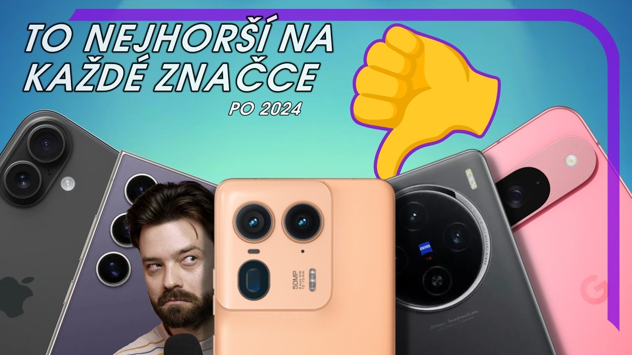 To NEJHORŠÍ na každé značce telefonů (skoro) po roce 2024