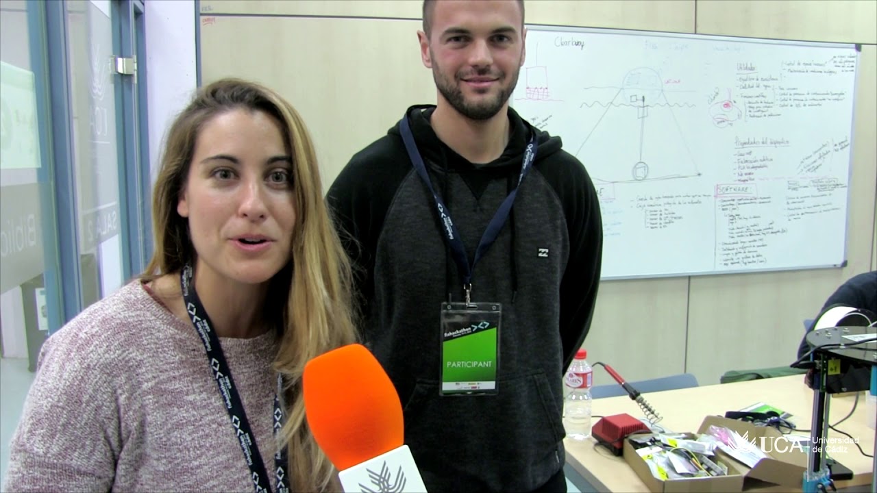 Mireya López y David Aragón - Grupo 2 | Ganadores Fishackathon Cádiz 2018