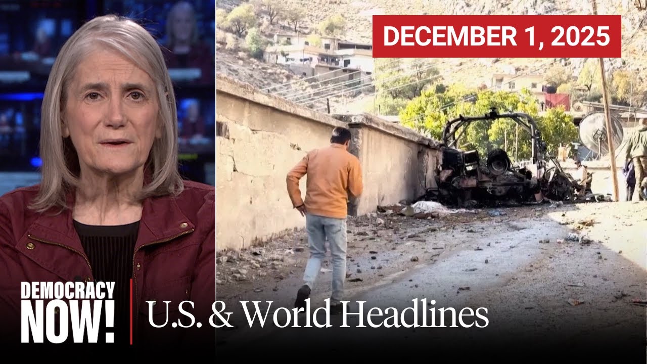 Top U.S. & World Headlines &mdash; December 1, 2025