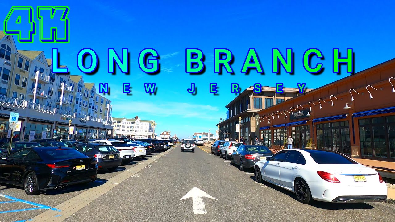 Long Branch Drive, New Jersey USA 4K - UHD