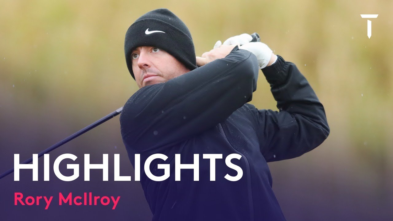 Rory McIlroy Round 2 Highlights in HORRIBLE Weather | 2022 Alfred Dunhill Links Championship