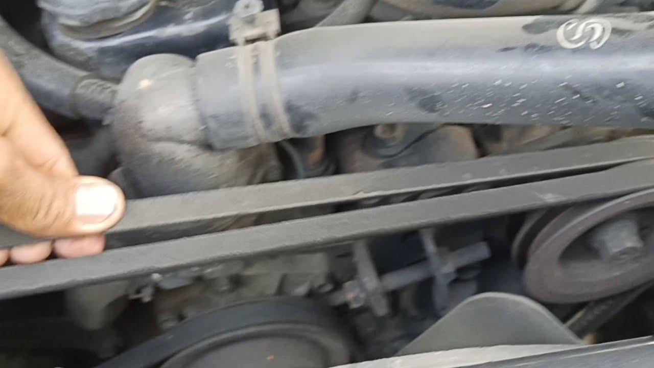 how to adjust fanbelt Isuzu Crosswind