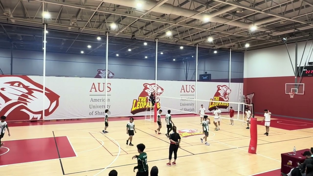 Men’s Volleyball American University Sharjah vs University of Stirling, RAK (1st set)