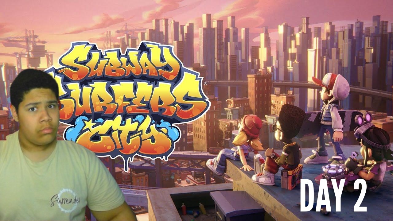 Playing the new Subway Surfers City Mobile game (JOIN IN RIGHT NOW) DAY 2