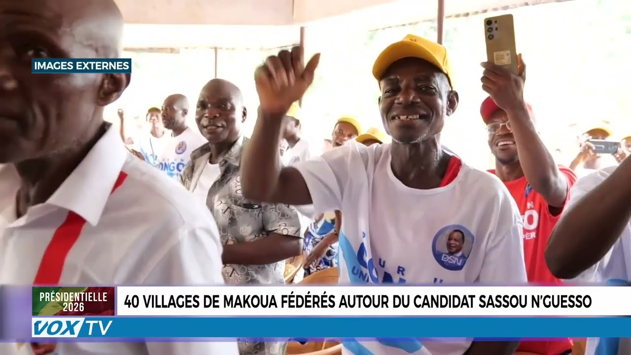 40 villages de Makoua fédérés autour du candidat Sassou N'Guesso