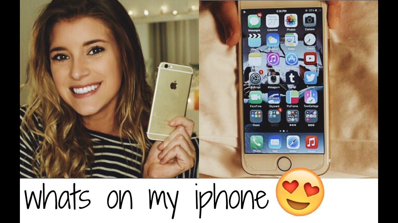 WHATS ON MY IPHONE | Keaton Milburn