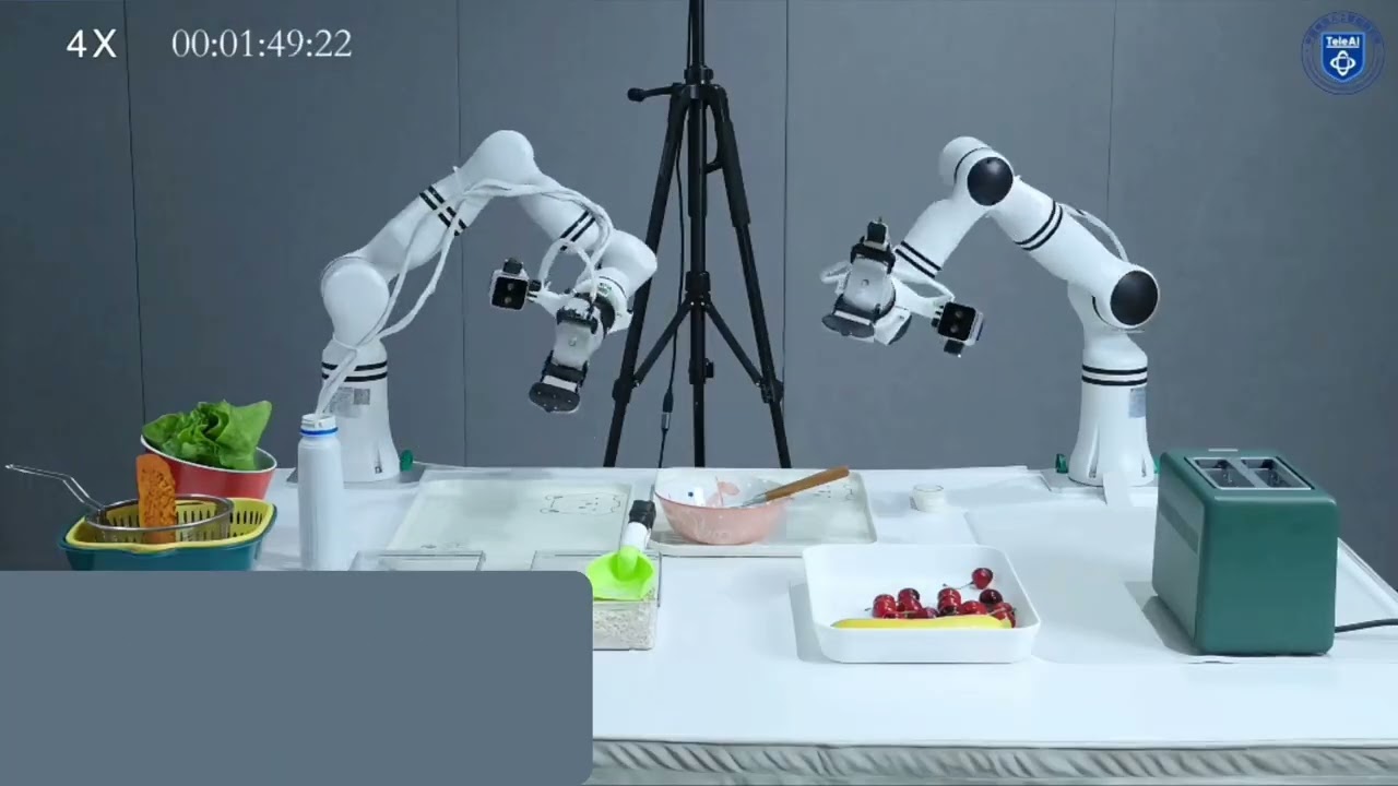 🤖 Our robotic arms are tackling a classic morning task
