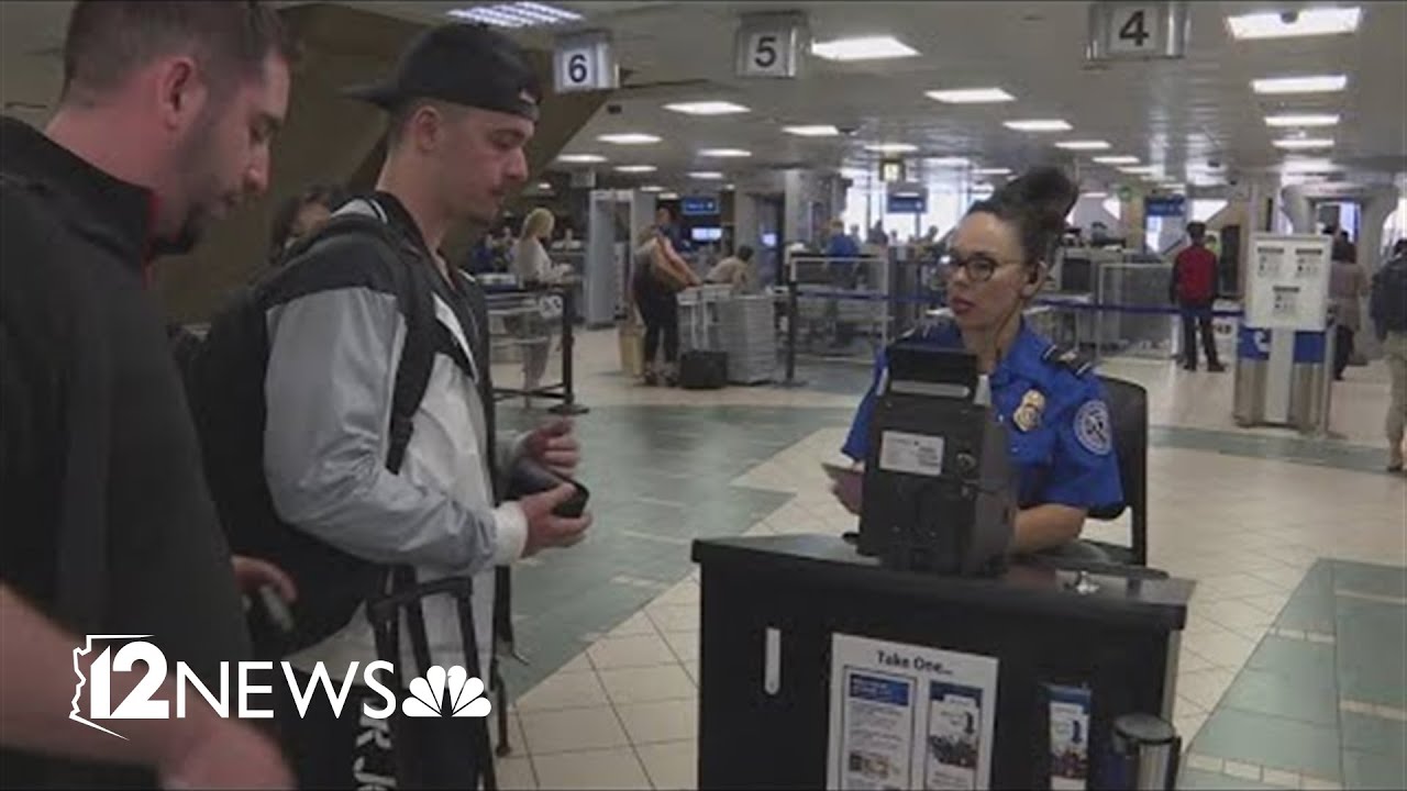 Many Phoenix Sky Harbor Airport workers currently working without pay