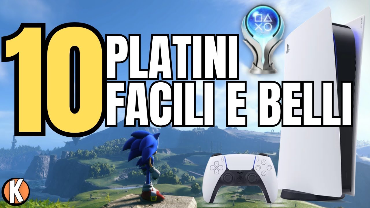 10 Giochi con un Trofeo di Platino FACILE... ma che sono davvero BELLI