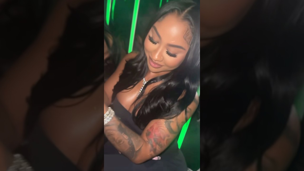 CMG ARTIST MONEYBAGG YO SHOWING OFF ARI WITH HER NEW JEWELRY✨