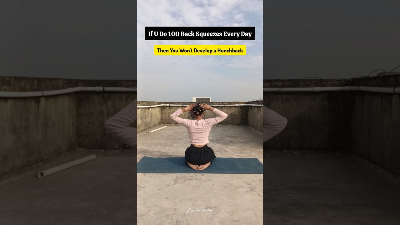 Fix Hunchback Shoulders | Strong & Straight Back Yoga | Morning Yoga | Yog-Maantra | Online classes