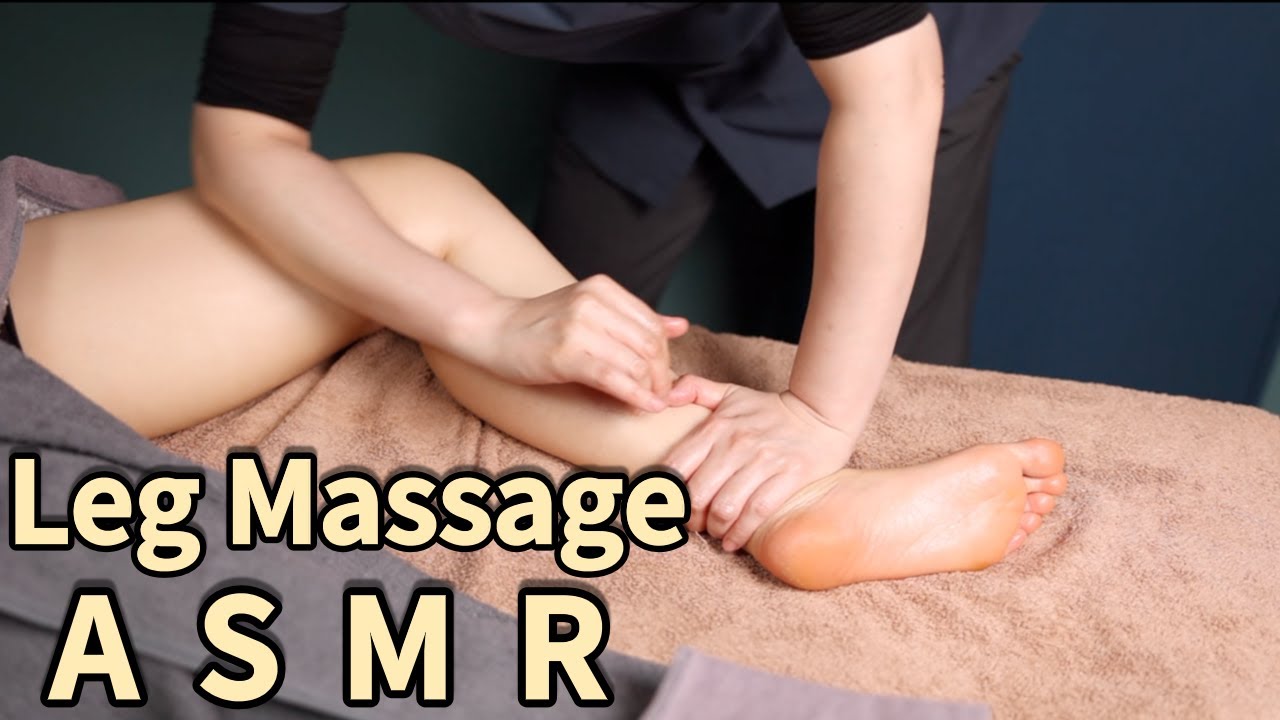 Китайский меридианный массаж ног ASMR