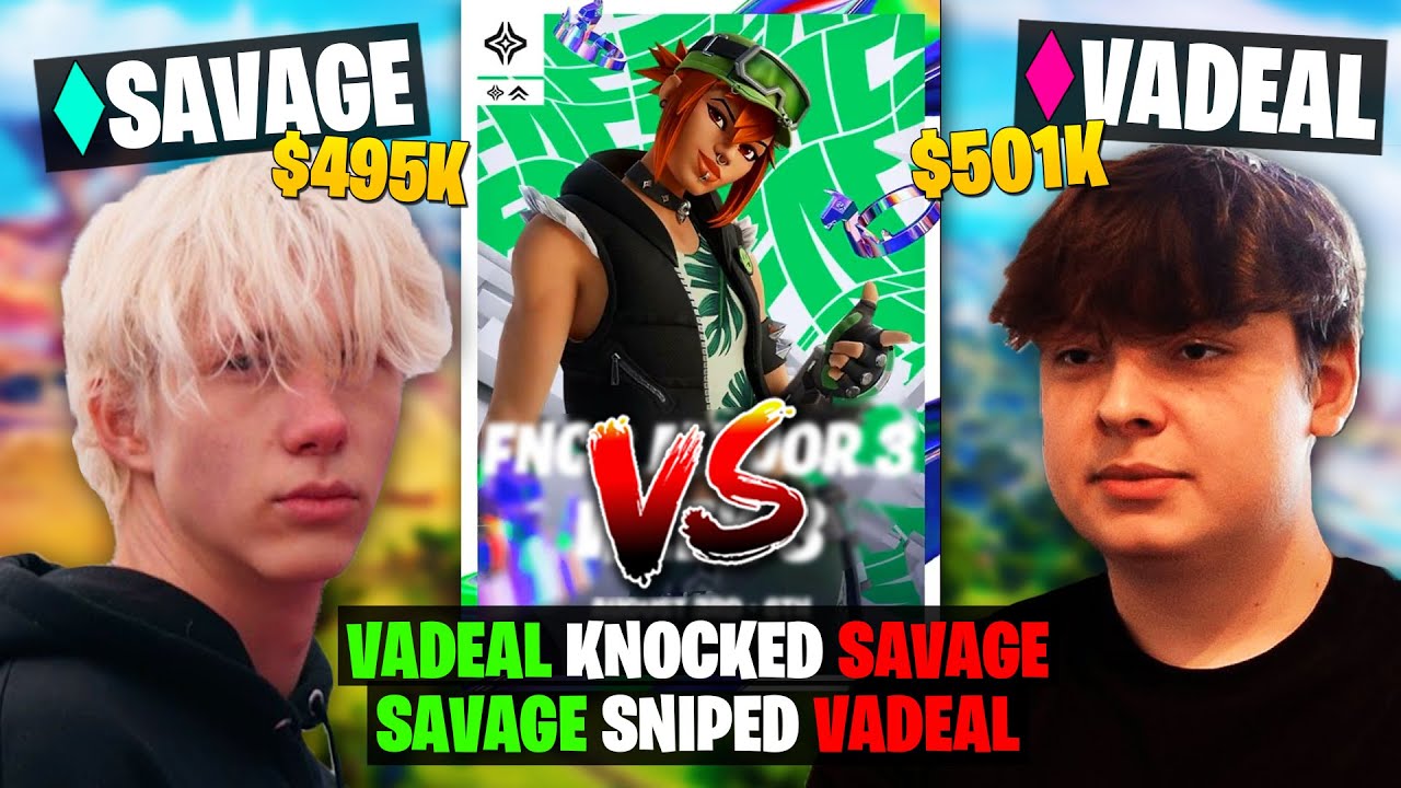 When Fortnite PROS Fight Eachother in COMP #8 | MRSAVAGE & VADEAL!