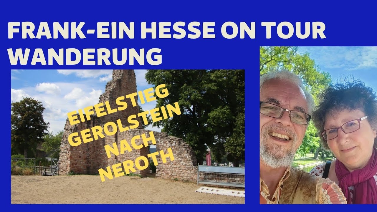 Vulkaneifel Eifelstieg Gerolstein nach Neroth