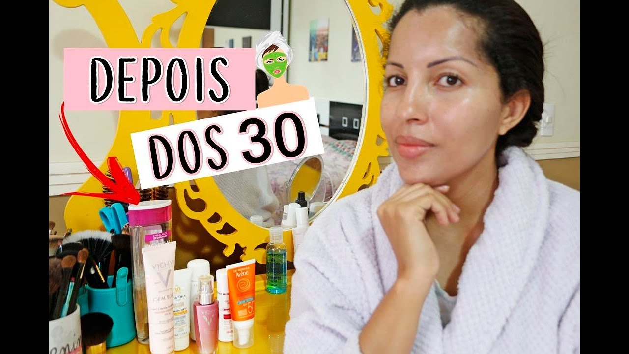 ROTINA DE CUIDADOS COM A PELE PELA MANHÃ | DEPOIS DOS 30 ♥ PELE OLEOSA | Não Sou Dondoca