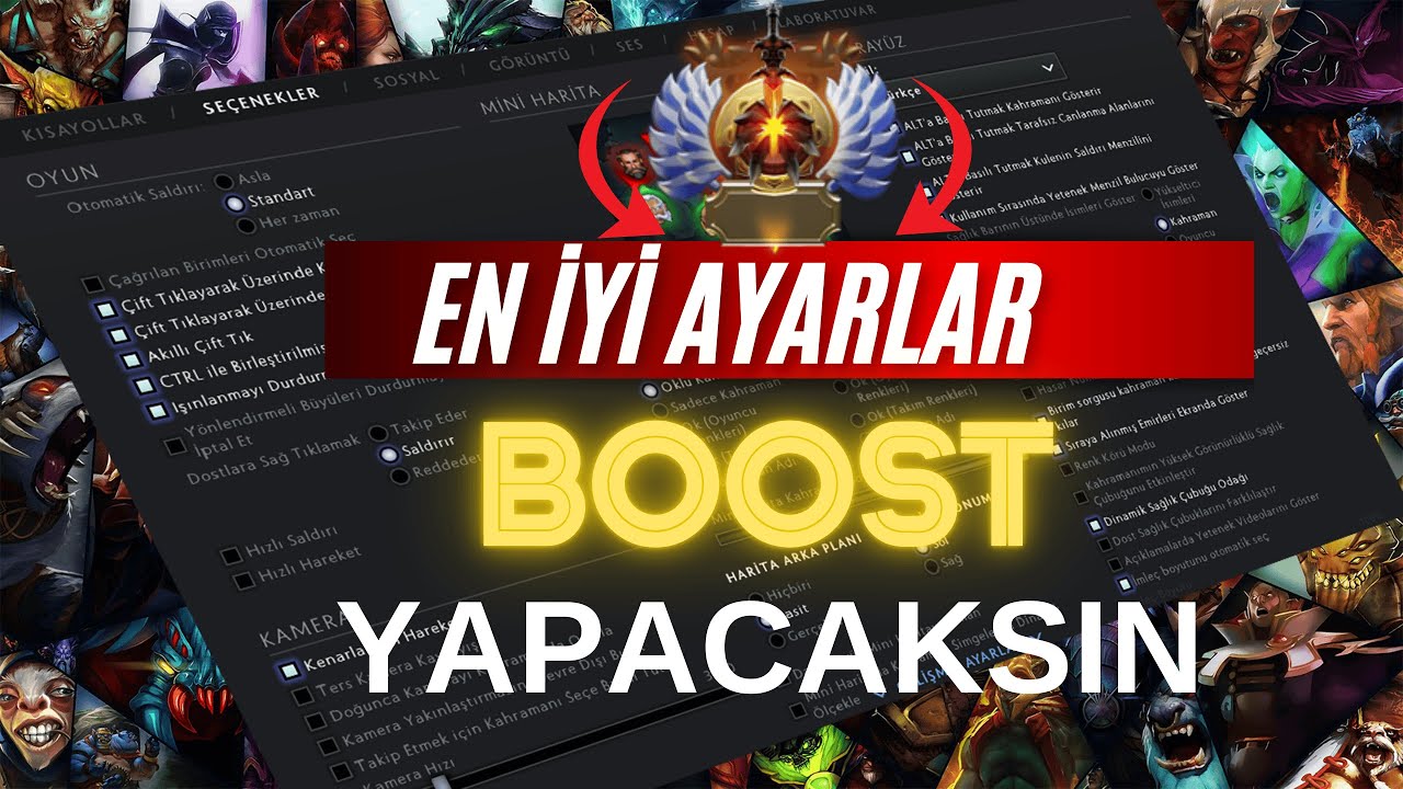 Dota 2 Ayarların Nasıl Olmalı ?! - Bu Ayarlar WIN Aldırır !!! - Dota 2 Türkçe Rehber