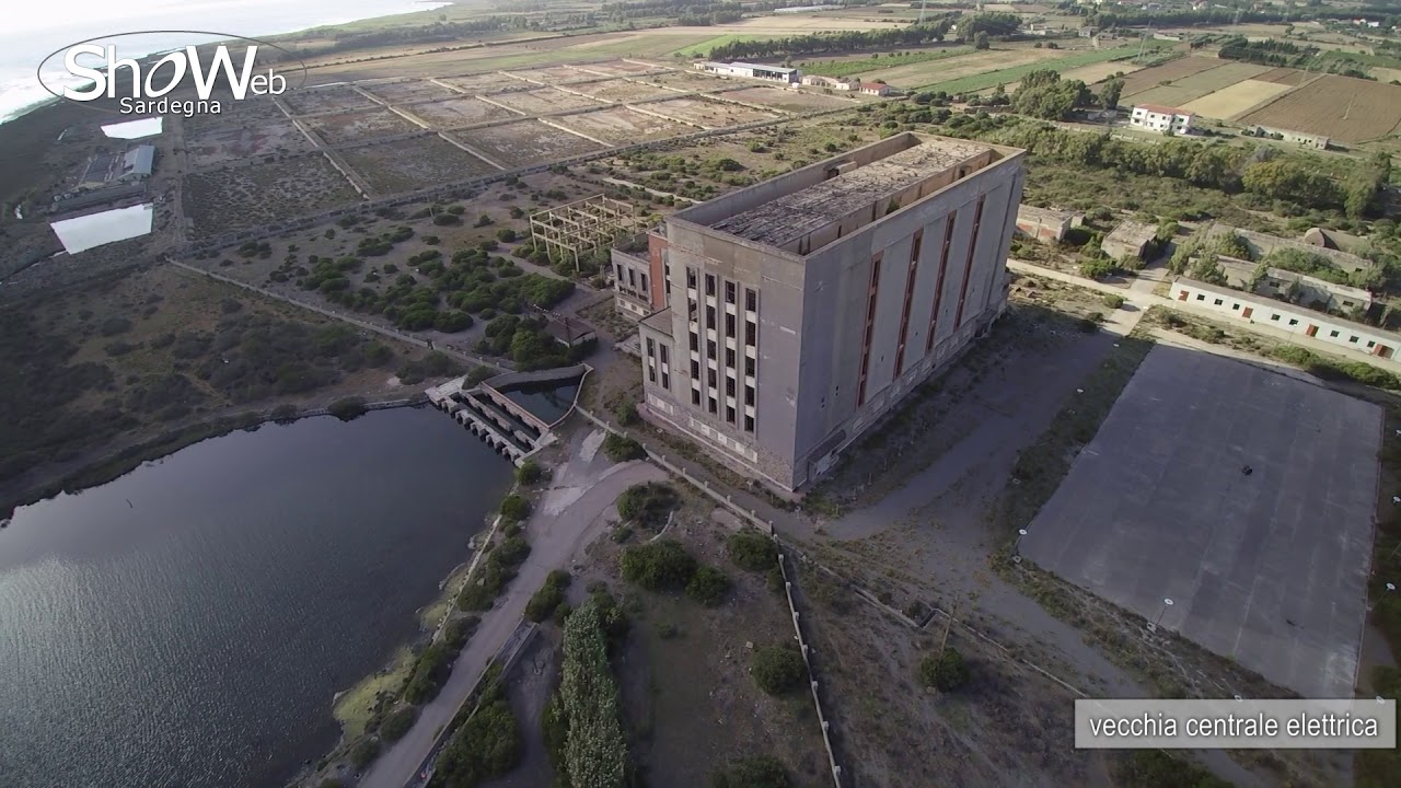 SAN GIOVANNI SUERGIU : LA CENTRALE ELETTRICA