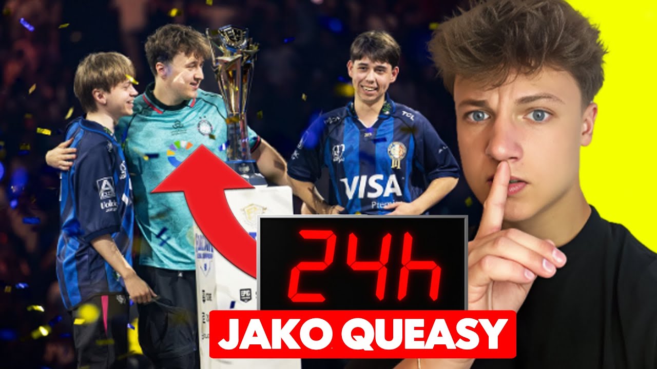 SPĘDZIŁEM 24H JAKO NAJLEPSZY GRACZ NA ŚWIECIE - QUEASY!