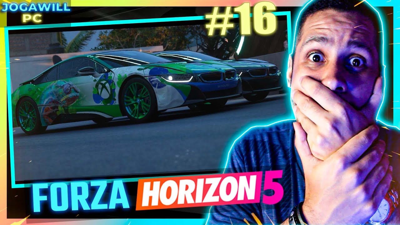 FORZA HORIZON 5 - ESSA FOI A CORRIDA MAIS DISPUTADA DO MUNDO !  #16 ｜ JOGAWILL PC