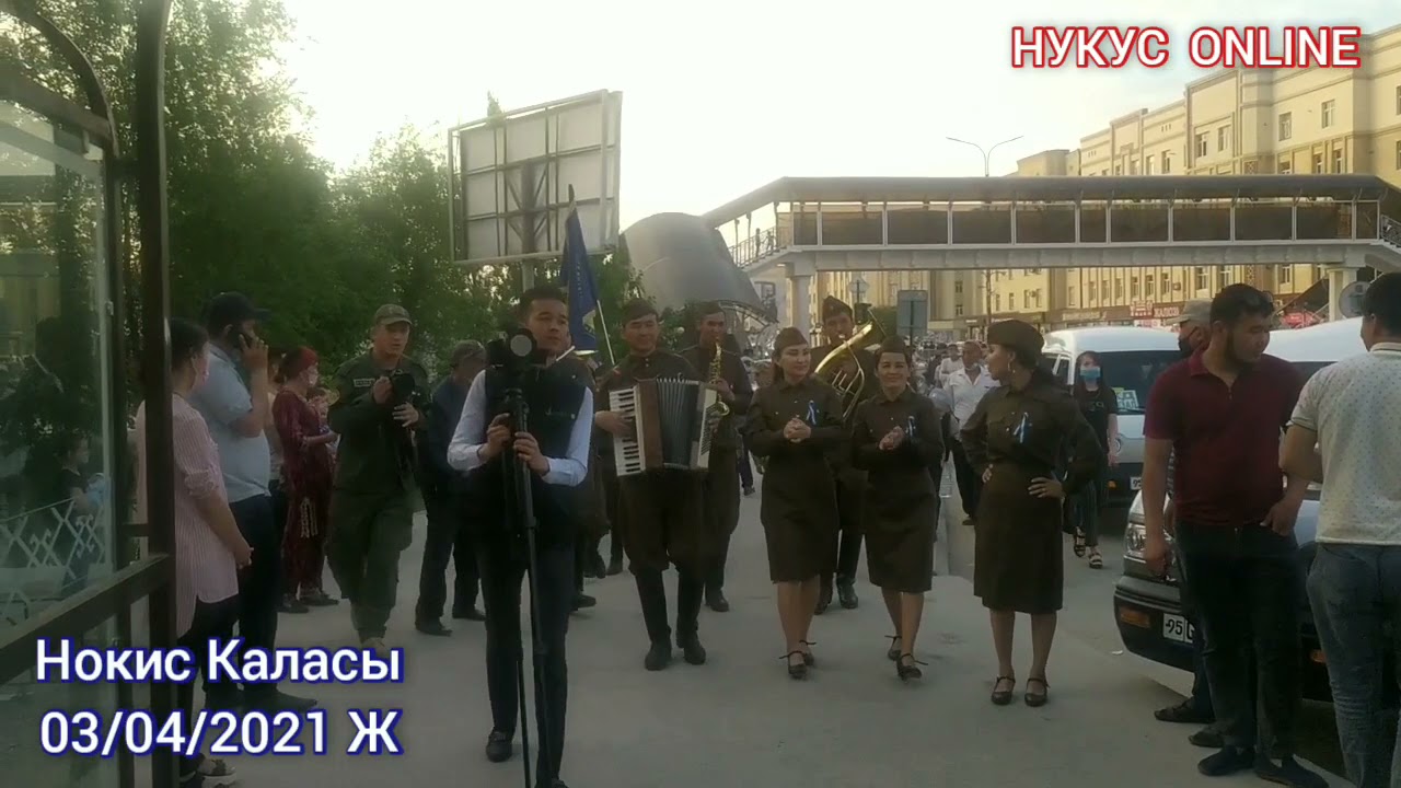 Нокис Каласында Байрам Парады