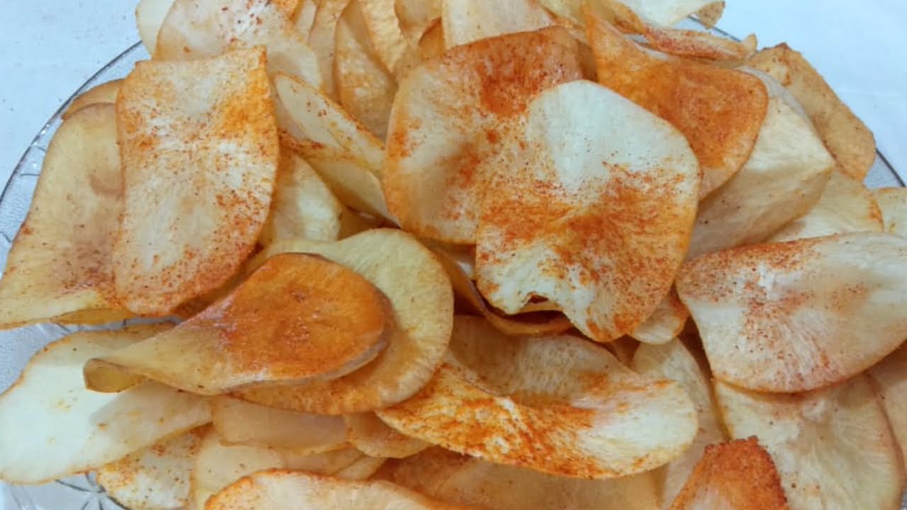 மரவள்ளி கிழங்கு சிப்ஸ் | Crispy Tapioca Chips | Maravalli kilangu chips | Kappa chips |cassava chips
