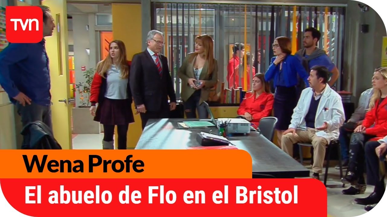 El abuelo de Florencia aparece en el colegio  | Wena Profe - T1E12