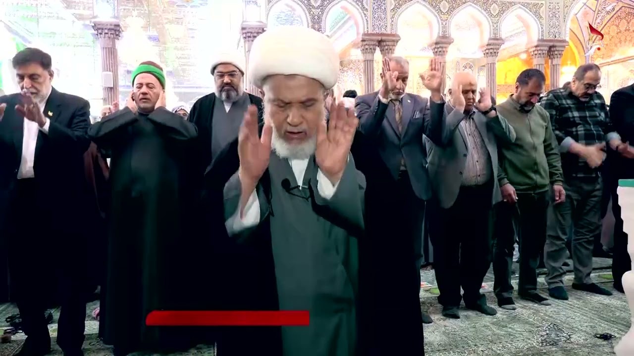 صلاة المغرب و العشاء من العتبة الحسينية المقدسة