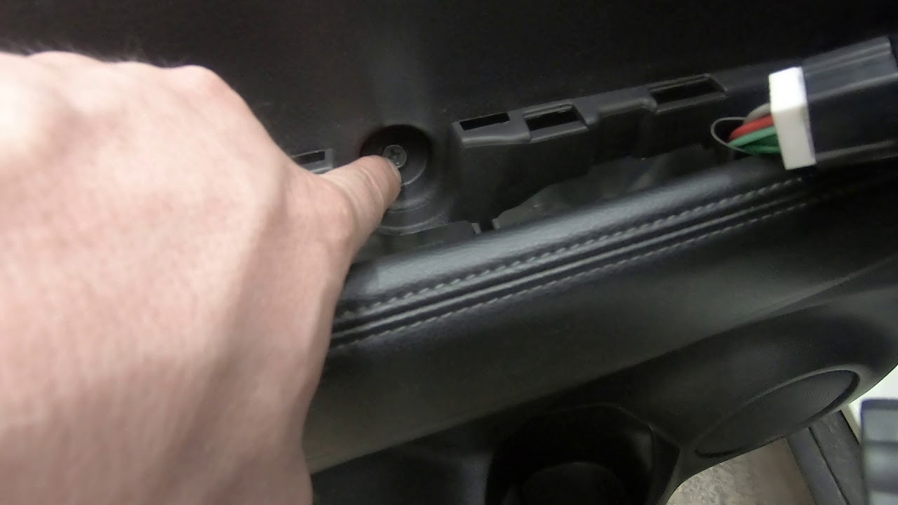How to: remove a rear door panel 2016 Nissan Rogue