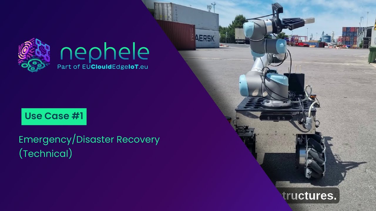NEPHELE | UC1 Technical video | Emergency/Disaster Recovery