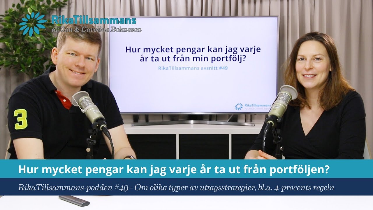 #49 - Hur mycket pengar kan jag varje år ta ut från portföljen?