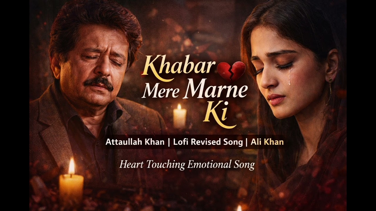 Khabar Mere Marne Ki 😭 | Attaullah Style Sad Lofi Song