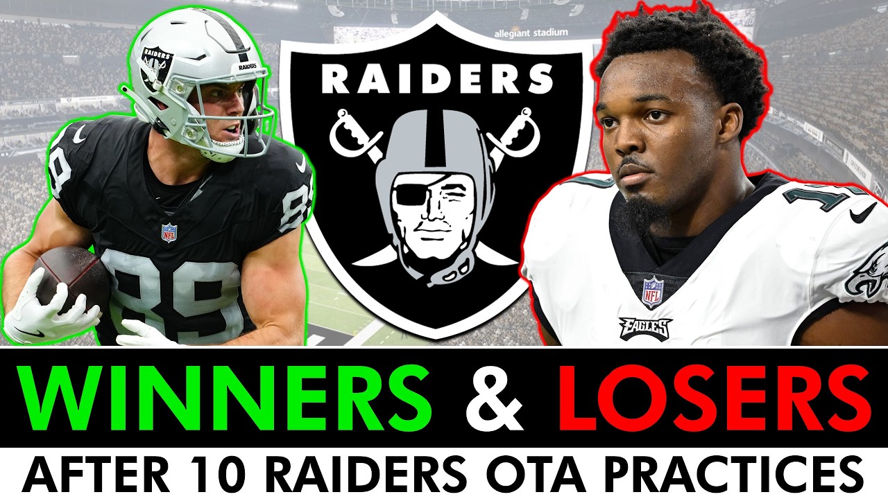 Raiders OTAs Winners & Losers After 10 Las Vegas Raiders OTA Practices In 2026