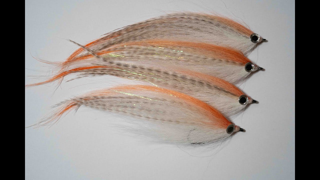 Fly Tying Tutorial Bigfish Streamer for Freshwater and Saltwater Baitfish