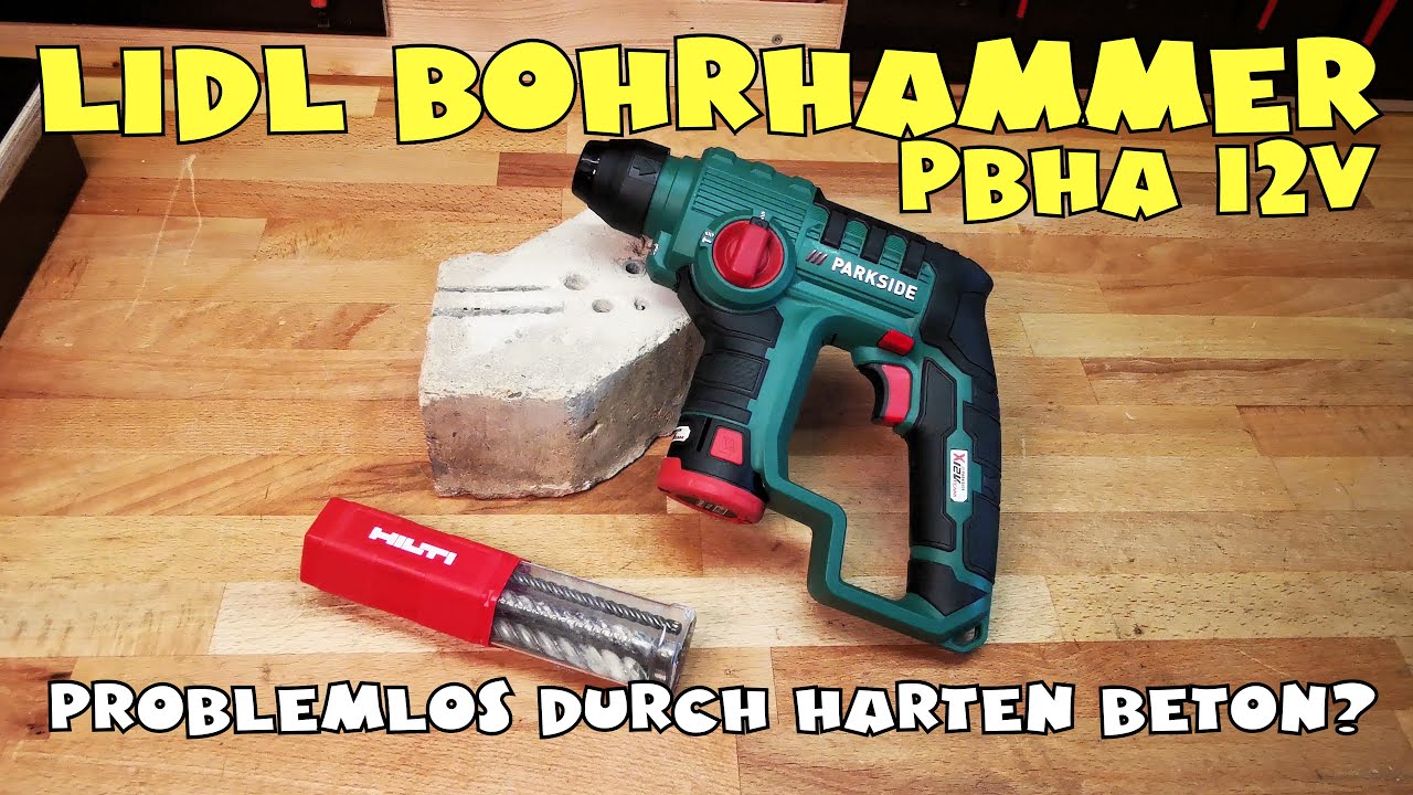 LIDL - PARKSIDE® Akku Bohrhammer PBHA 12 A1 Solo
