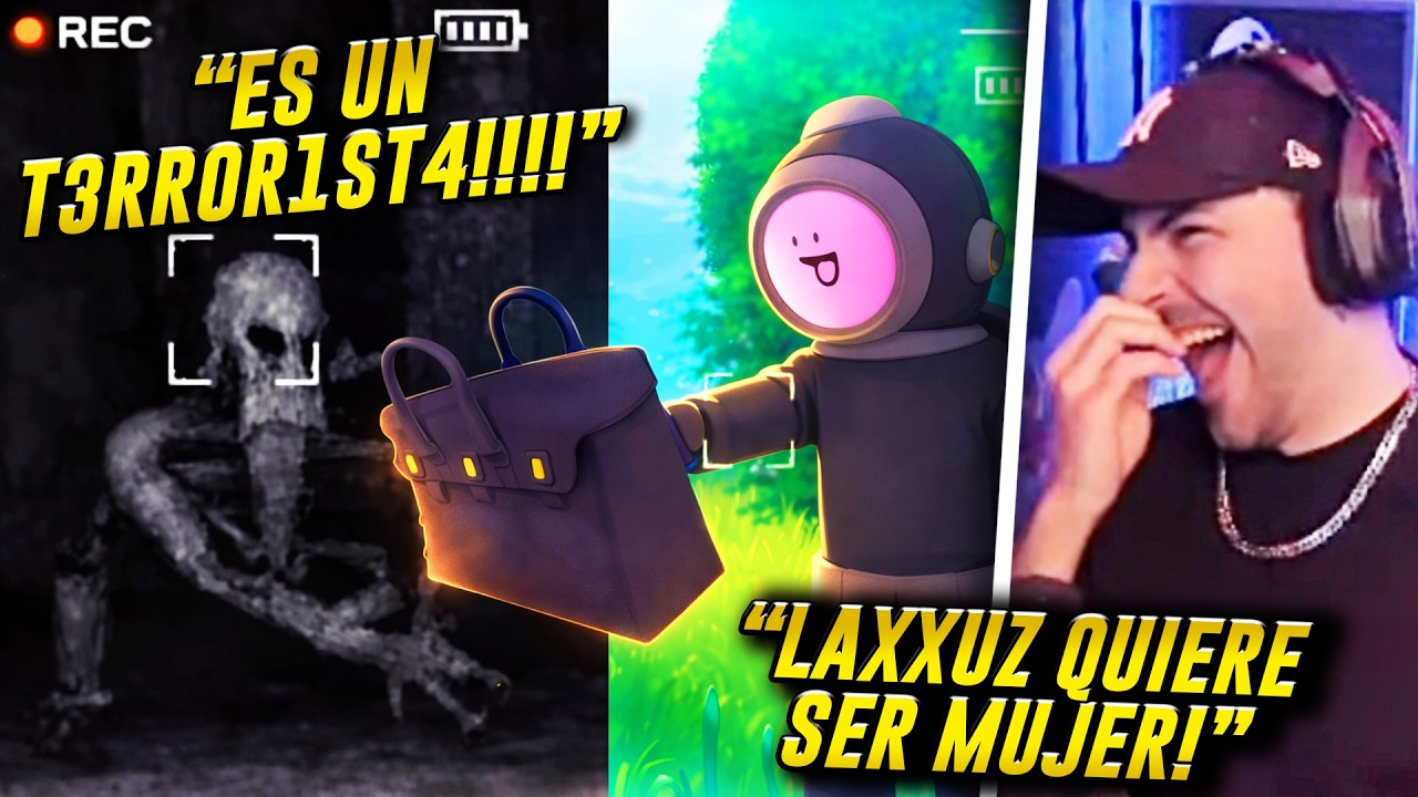 NEXXUZ REACCIONA a los VIDEOS GUARDADOS en su PC de CONTENT WARNING 😆