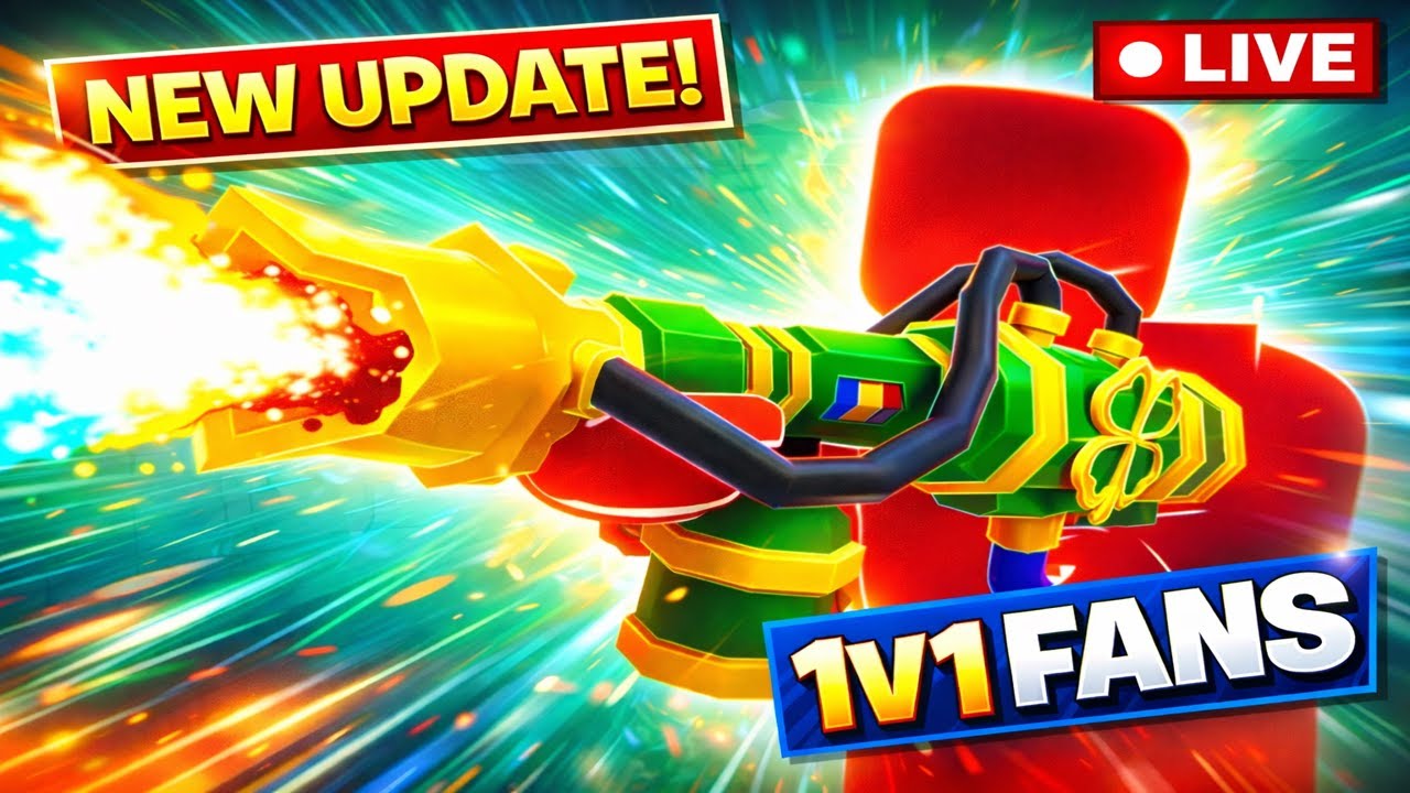 💜 NEW UPDATE In ROBLOX Rivals LIVE! (1v1ing Viewers)