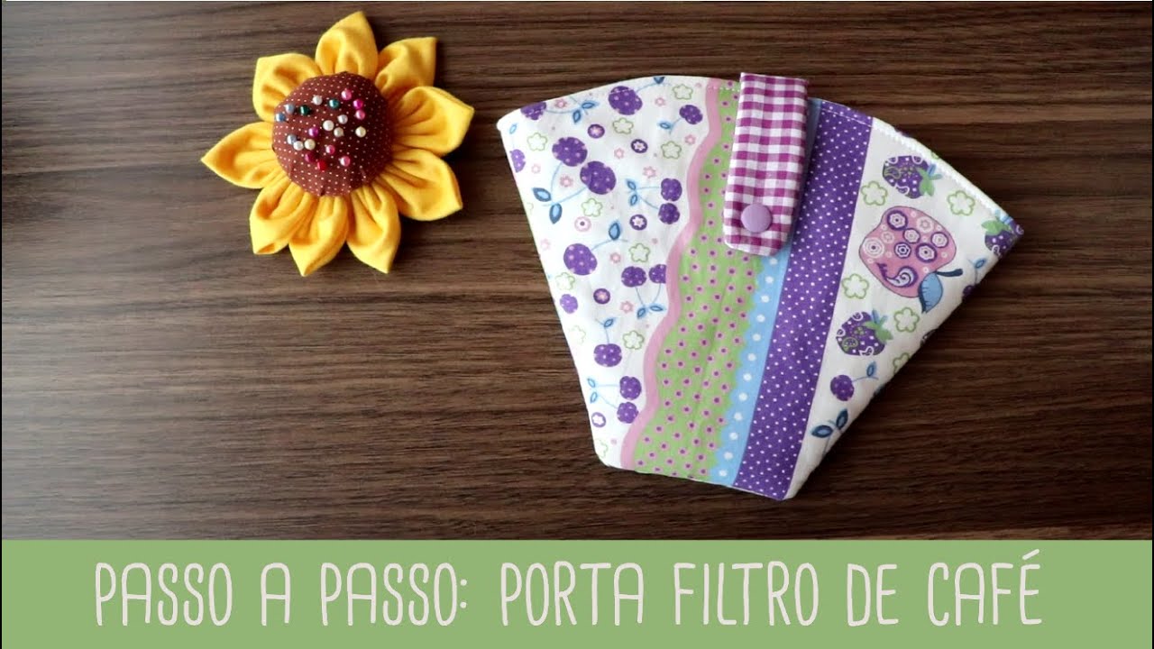 Porta filtro de café / Passo a passo