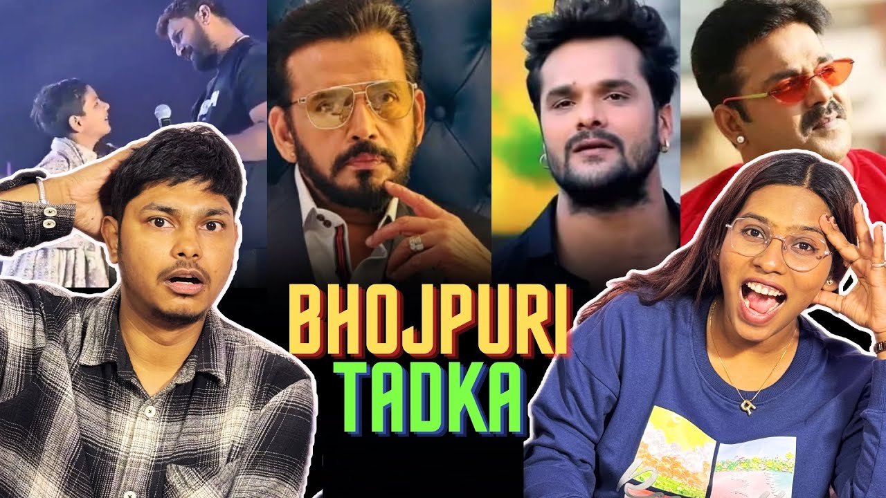 Khesari Lal Yadav ने छुए ब्राह्मण बच्चे के पैर, Ravi Kishan भड़के Khesari Lal पर - Bhojpuri Tadka