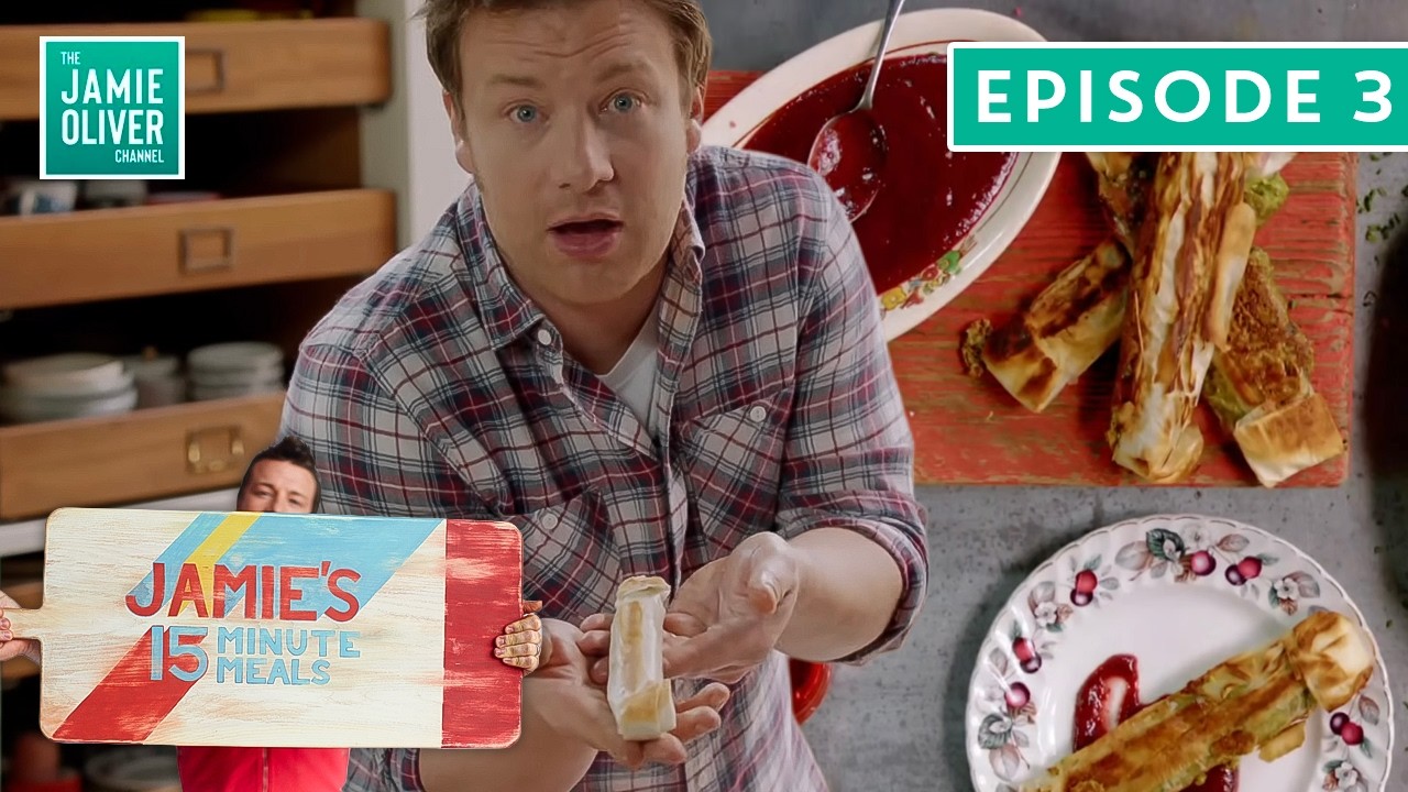 Camembert Parcels & Autumn Salad PLUS Golden Chicken | Jamie Oliver's 15 Minute Meals | Full Episode
