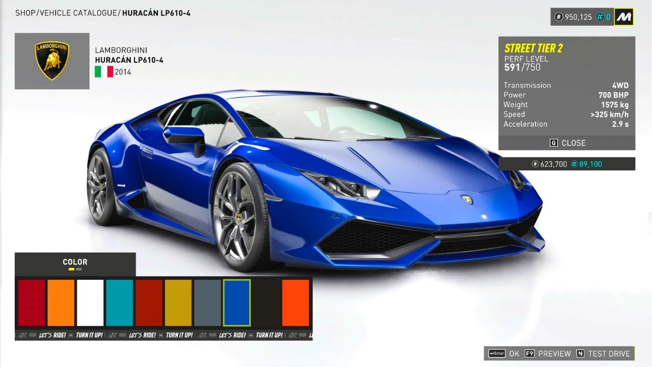 The Crew Motorfest - Lamborghini Huracan LP 610-4 Customization