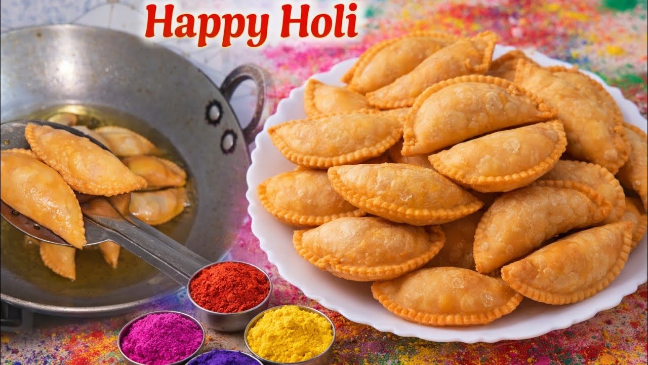 दुनिया की सबसे आसान मावा गुजिया की रेसिपी बहुत खस्ता और स्वादिष्ट | Mava Gujiya Recipe 😋