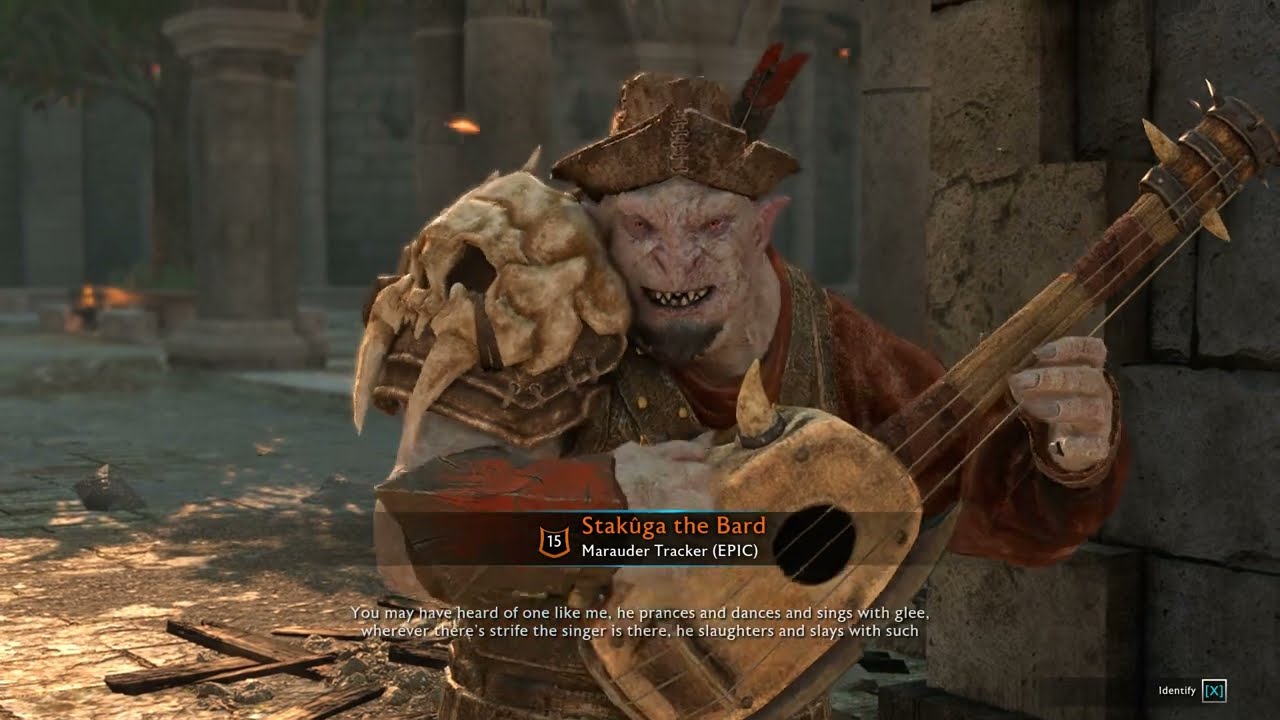 Singing Orc - Middle Earth: Shadow of War