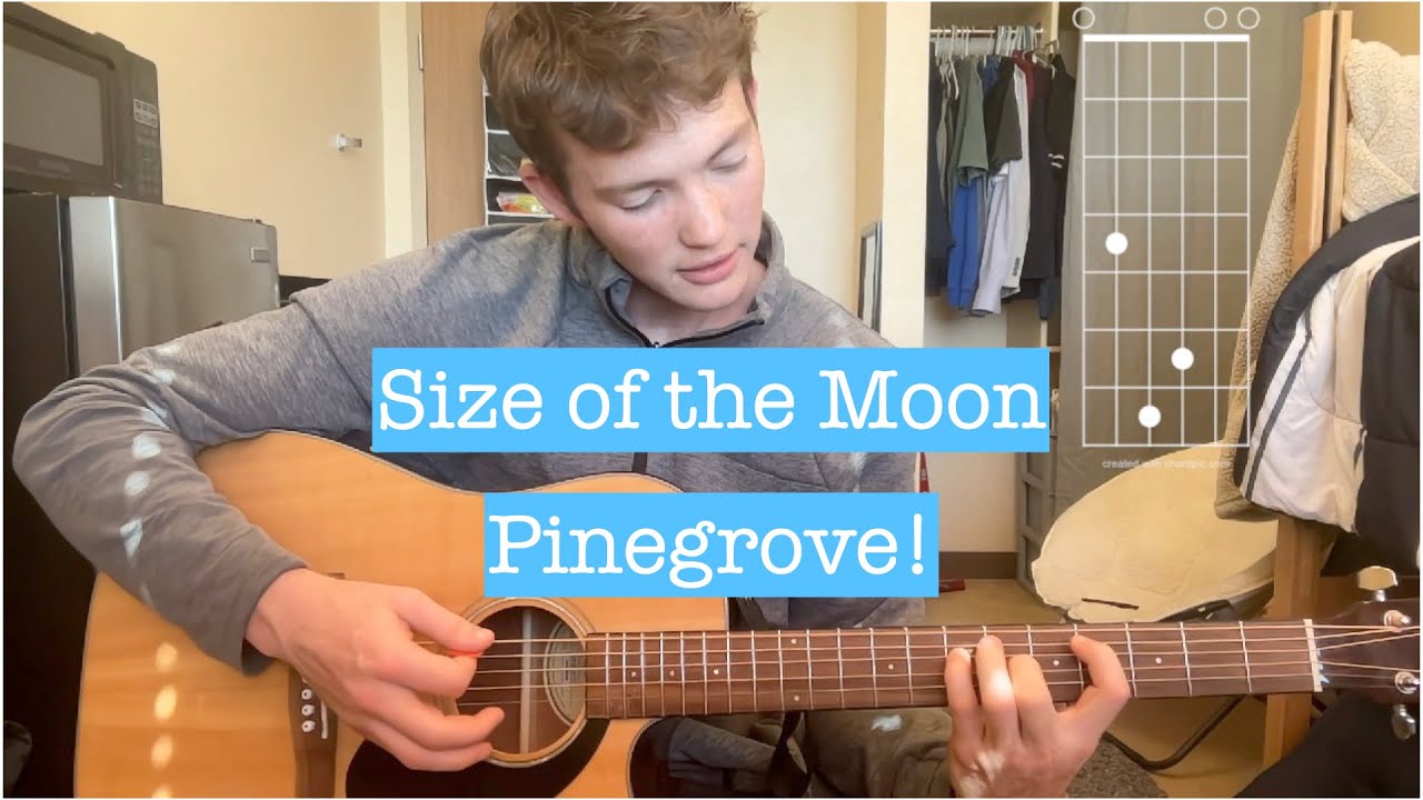 Size Of Moon - Pinegrove Guitar Lesson Tutorial Easy